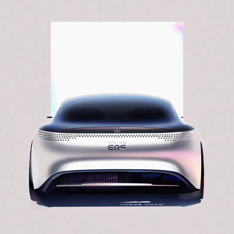 مرسدس بنز ویژن EQS؛ خودرویی تمام الکتریکی با نورپردازی وحشی!