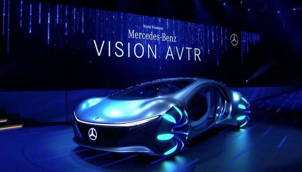 VISION AVTR؛ ماشین خاص مرسدس در CES 2020!