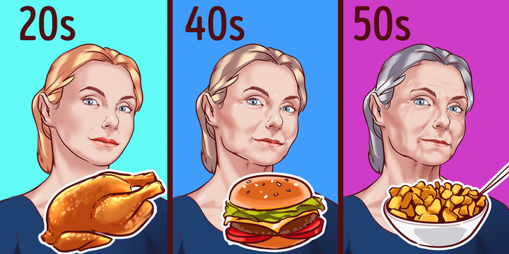 بهترین رژیم غذایی برای هر سن چیست؟
